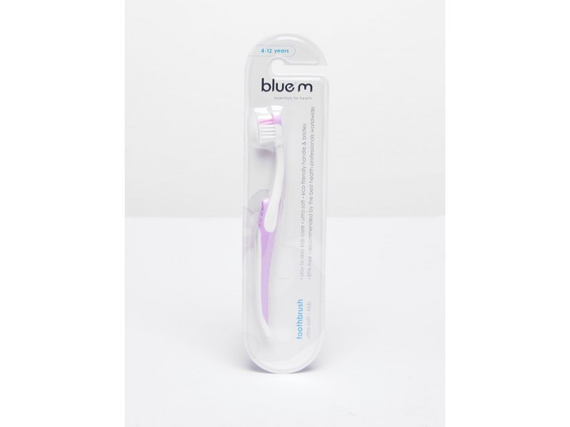 BlueM Ultra Soft Kids Toothbrush - Lilac BlueM Ultra Soft Kids Toothbrush 